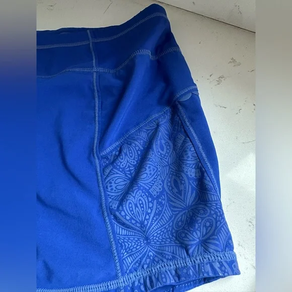 Blue Athleta home run shorts Large‎ - Picture 8 of 8